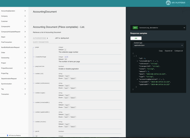 APIs et intégrations